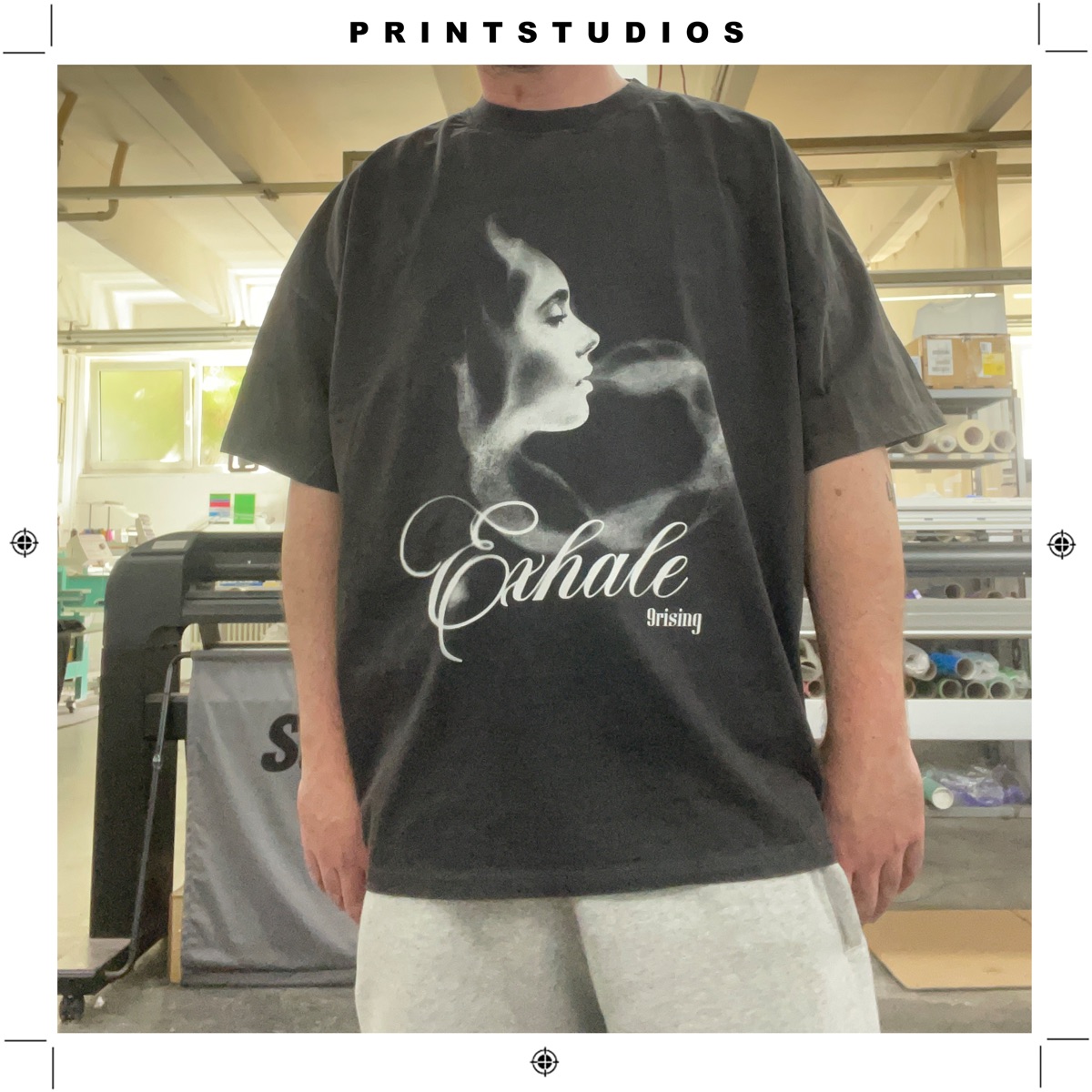 Exhale Custom Tee